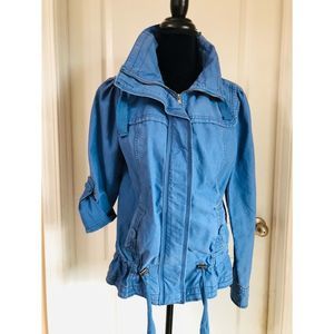 MOSSIMO DUSTY BLUE JACKET SZ M